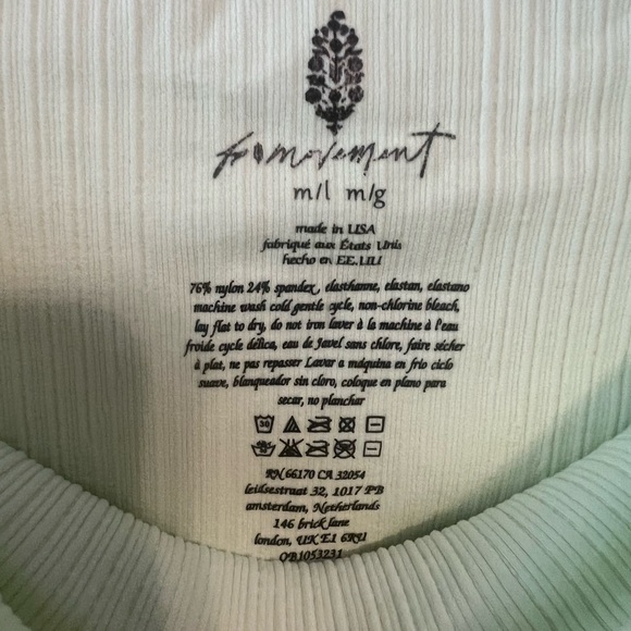 Free people good karma legging light green size M/L - Picture 4 of 5